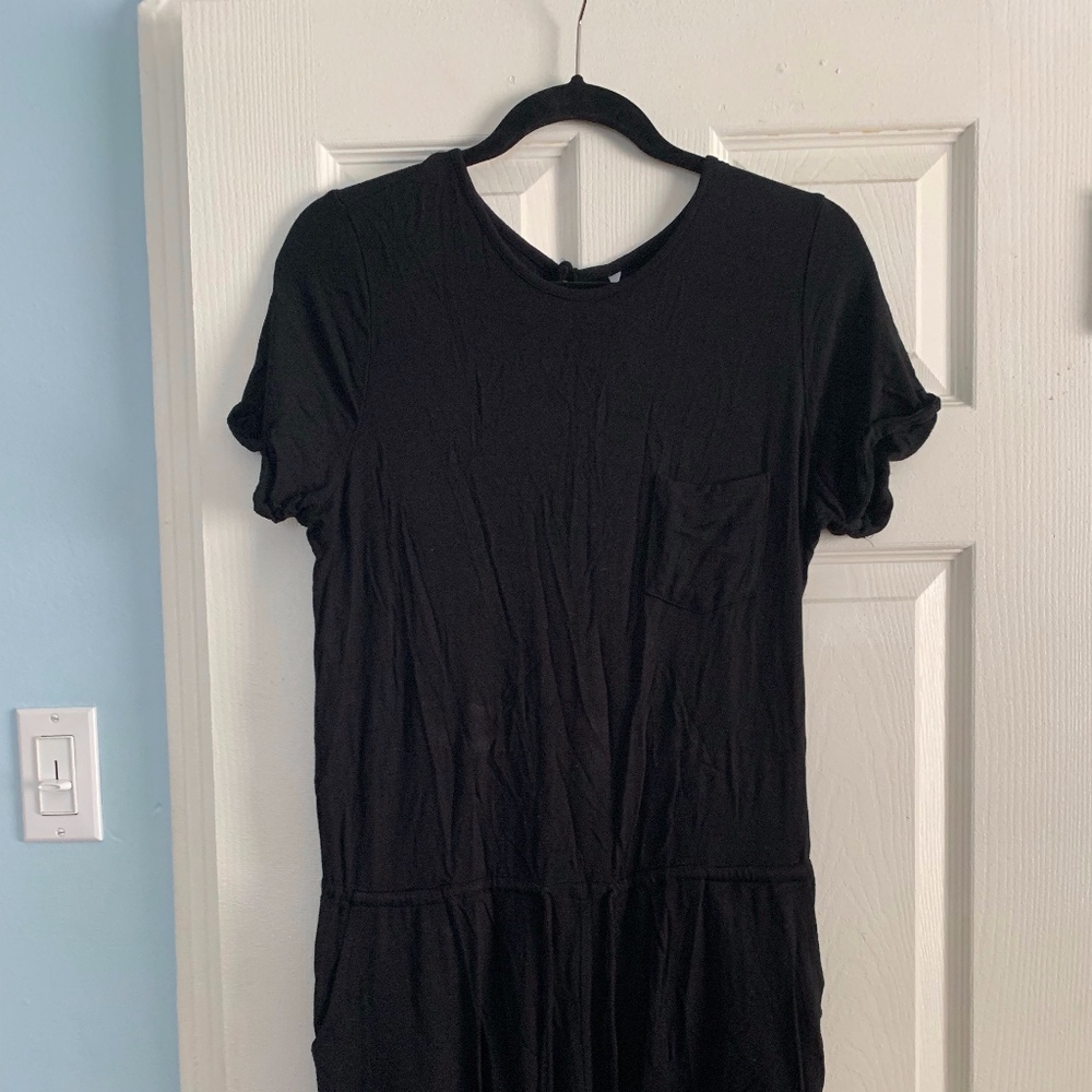Tresics Black Short Jumpsuit